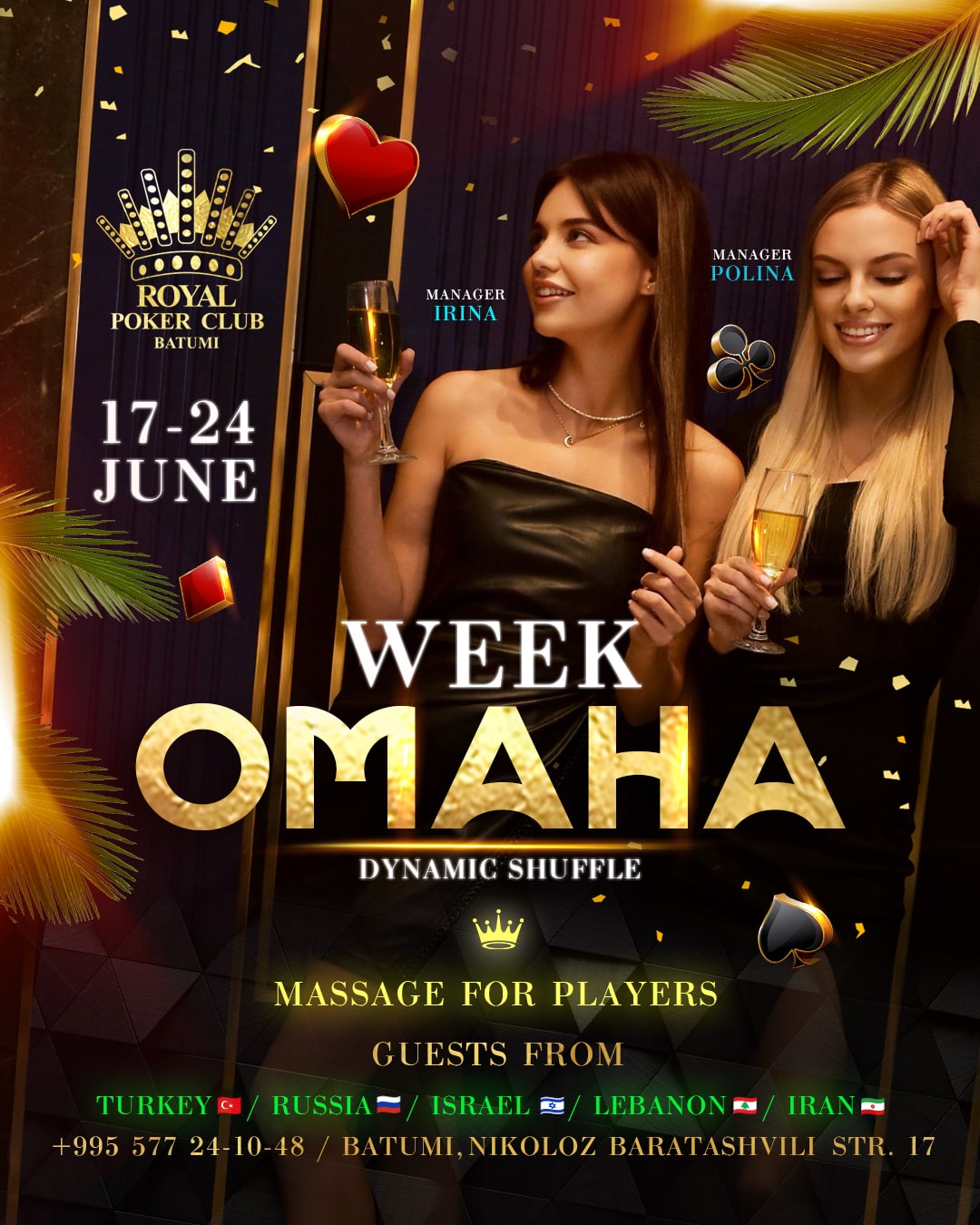 BATUMI OMAHA WEEKS | Batumi, 17 - 24 JUNE 2024